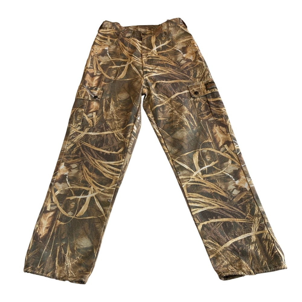 ScentLok Advantage MAX-4 HD Camo Cargo Hunting Pants Mens Medium 30x31 Odor Tech